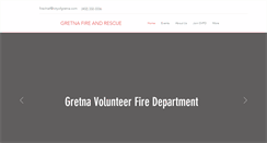 Desktop Screenshot of gretnafire.com