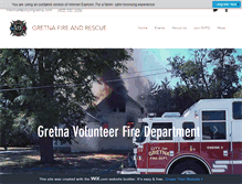 Tablet Screenshot of gretnafire.com